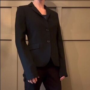 J. Crew Classic Black Suit Jacket